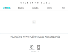 Tablet Screenshot of gilbertodaza.com